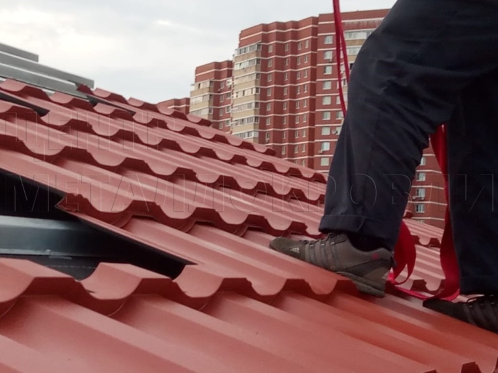 Металлочерепица Геркулес 8004 терракотовый Стальной Бархат от Центра Металлокровли в Алматы Металлочерепица Геркулес 8004 терракотовый Стальной Бархат от Центра Металлокровли в Алматы