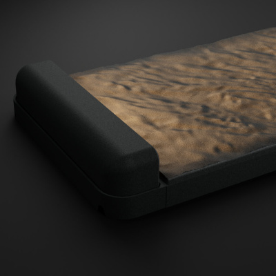 Подсветка для шаговой плиты STONE Графитовый Серый 990мм на 330мм фото 2